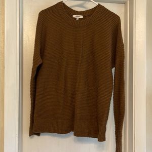 Madewell button back sweater